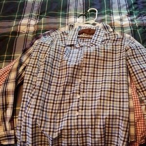 3 express button up shirts